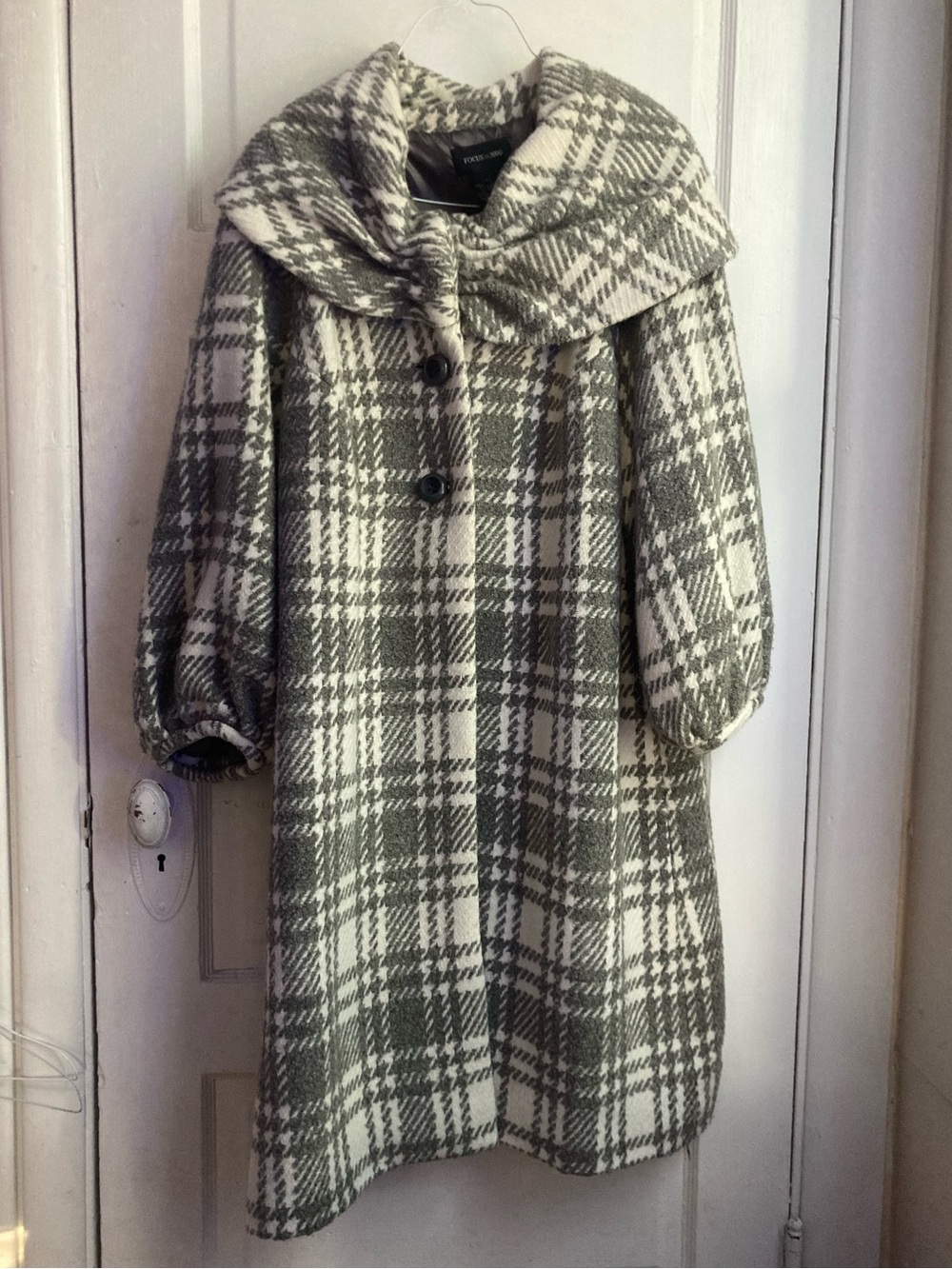 Plaid Winter Coat